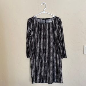 Black Pattern Dress